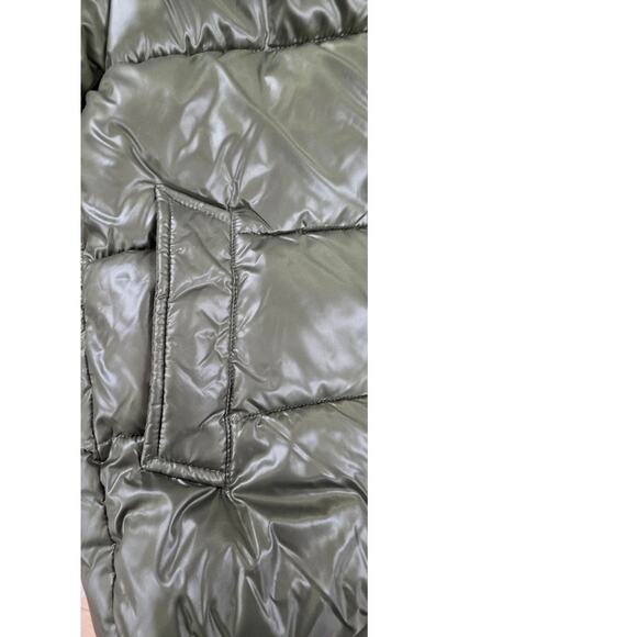 Michael Kors Big Boys Heavy Weight Puffer Jacket , Dark Green - Picture 6 of 6